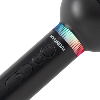  Микрофон беспроводной Hyundai H-MIC101 черный 