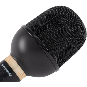  Микрофон беспроводной Hyundai H-MIC101 черный 