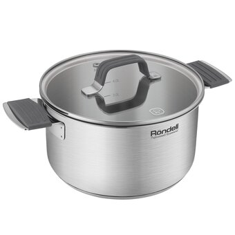  Кастрюля Rondell Normanne RDS-1814 5.1л с крышкой стальной 