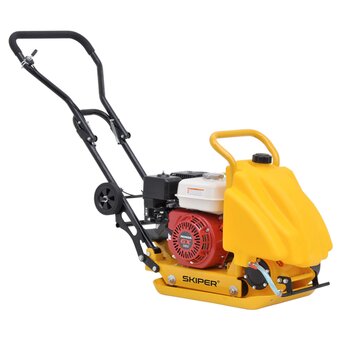  Виброплита Skiper С-60 Honda GX160/бак/колеса/мат 