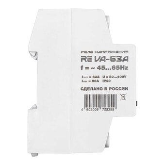  Реле напряжения RE VA-63A 