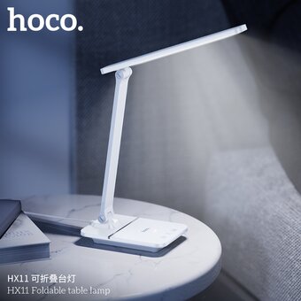  Складывающаяся настольная лампа HOCO HX11 белый 