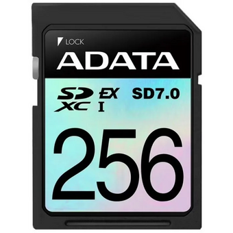  Карта памяти A-DATA Express Gen3 L1 (ASD256GEX3L1-C) 256GB SDXC 800/700 MB/s 