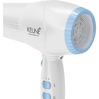  Фен KEUNE HD-2302Di Quattro ionic бело-голубой 
