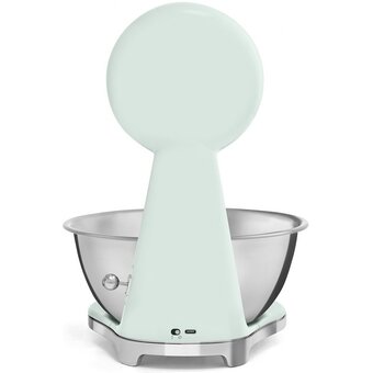  Кухонные весы SMEG KSF01PGWW пастельно-зеленый 