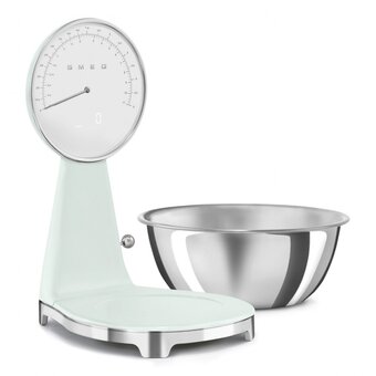 Кухонные весы SMEG KSF01PGWW пастельно-зеленый 