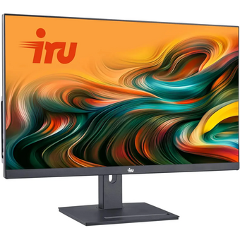  Моноблок IRU 27IM (2044690) 27" Full HD i3 1215U (1.2) 8Gb SSD256Gb Iris Plus Graphics Free DOS GbitEth WiFi BT 120W Cam черный 1920x1080 