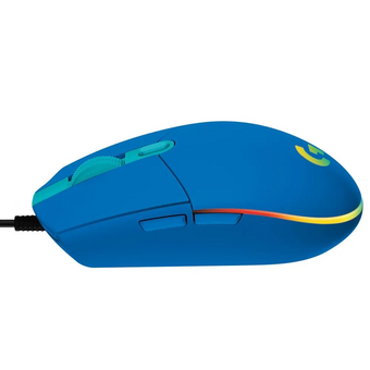  Мышь Logitech G102 LightSync синий (910-005801) 