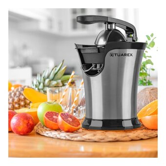  Соковыжималка для цитрусовых Tuarex TK-7001 (90451) электрическая черный/стальной 