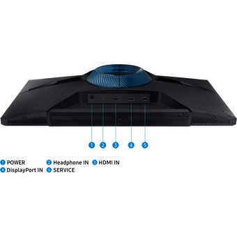  Монитор Samsung LS24DG300EIXCI 
