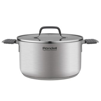  Кастрюля Rondell Normanne RDS-1813 3.1л с крышкой стальной 