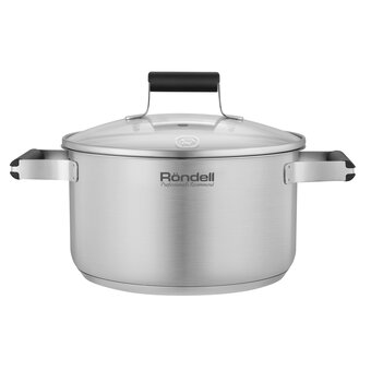  Кастрюля Rondell Bayoneta RDS-1807 3.1л с крышкой стальной 