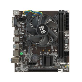  Материнская плата с процессором и кулером BaseTech H81M-K, Socket1150, Intel Core i5-4460 