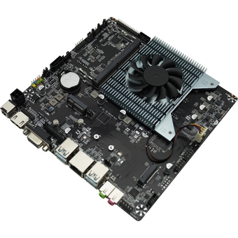  Материнская плата Afox AFMIN100-1L-V2 N100, ITX MB Mini-ITX (17 x17cm) with CPU 