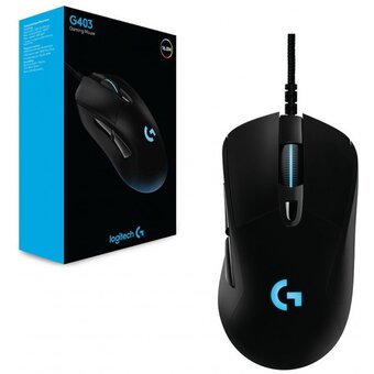  Мышь Logitech G403 черный (910-005636) 
