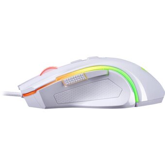  Мышь Redragon Griffin белый (77836) 