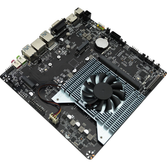  Материнская плата Afox AFMIN100-1L-V2 N100, ITX MB Mini-ITX (17 x17cm) with CPU 