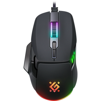  Мышь Defender Rock GM-552 RGB черный (52552) 