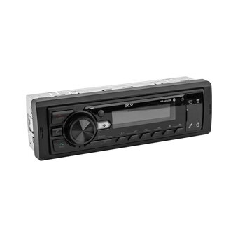  Автомагнитола ACV AVS-401UBR (1din/База 36мм/красная/Bluetooth/USB/TYPE-C/AUX/SD/FM/4*50) 
