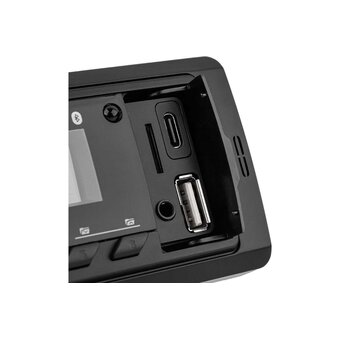  Автомагнитола ACV AVS-401UBR (1din/База 36мм/красная/Bluetooth/USB/TYPE-C/AUX/SD/FM/4*50) 