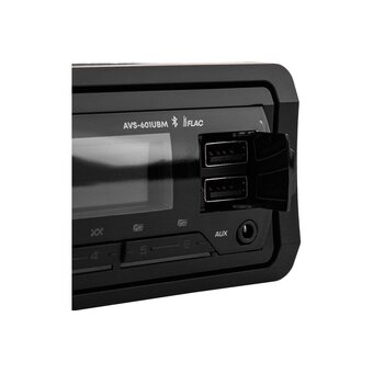  Автомагнитола ACV AVS-601UBM (1din/мультицвет/BT/2 USB/AUX/SD/FM/3RCA/SUB/5 зон подсветки/4*50) 