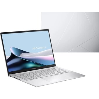  Ноутбук ASUS Zenbook 14 OLED UX3405MA-QD1017 (90NB11R2-M01UC0) 14", OLED, Ultra 9 185H 2.3ГГц, 16 ядер, 32ГБ 512ГБ SSD, Intel Arc, без ОС silver 