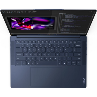  Ноутбук Lenovo Yoga Slim 7 14Q8X9 83ED0049RK 14.5" 2944x1840 OLED/Touch/Snapdragon X Elite X1E-78-100(Ghz)/32768Mb/1024PCISSDGb/noDVD/Int:Qualcomm Ad 