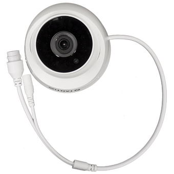 Камера видеонаблюдения IP Tantos TSi-Eeco25FP (00-00122952) 2.8-2.8мм цв. корп. белый/черный 