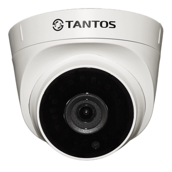 Камера видеонаблюдения IP Tantos TSi-Eeco25FP (00-00122952) 2.8-2.8мм цв. корп. белый/черный 