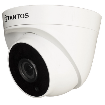  Камера видеонаблюдения IP Tantos TSi-Eeco25FP (00-00122952) 2.8-2.8мм цв. корп. белый/черный 