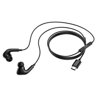  Наушники HOCO M101 Pro Crystal sound Type-C wire-controlled digital earphones with microphone черный 