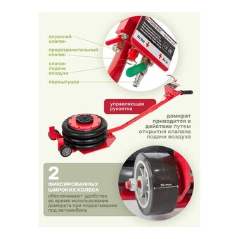  Домкрат Forsage F-YHQD-3WT-320A 