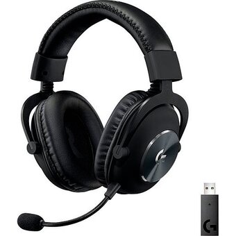  Наушники с микрофоном Logitech G Pro X Lightspeed черный (981-000908) 