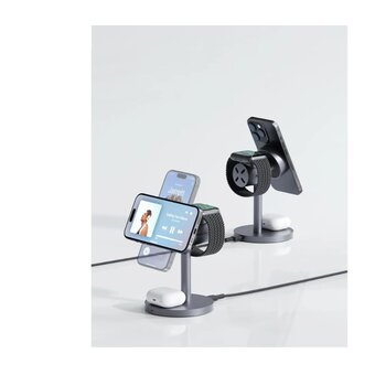  Беспроводное зарядное устройство Aukey LC-MC311 3in1 Qi2 