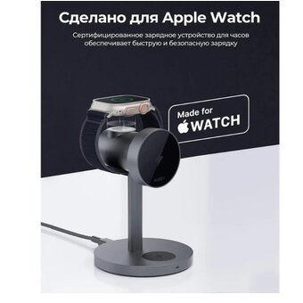 Беспроводное зарядное устройство Aukey LC-MC311 3in1 Qi2 