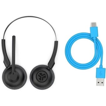  Гарнитура JLAB GO Work Pop (HBGWRKPOPRBLK4) черный 