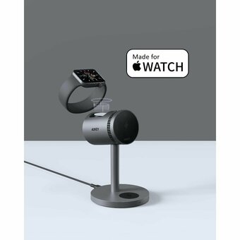  Беспроводное зарядное устройство Aukey LC-MC311A 3in1 Cooler Qi2 