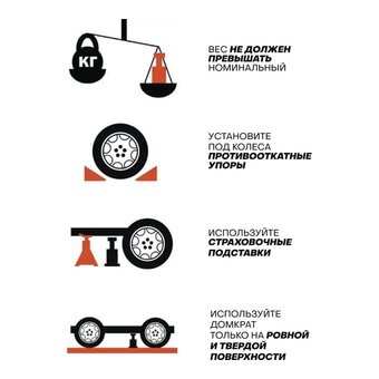  Домкрат Forsage F-TH22502 