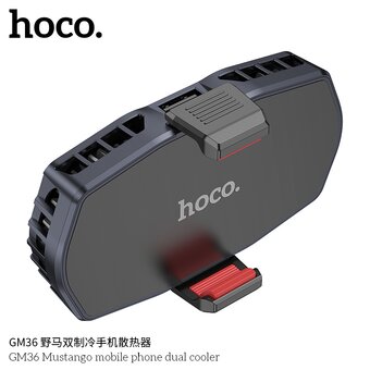  Кулер игровой HOCO GM36 Mustango mobile phone dual cooler черный 