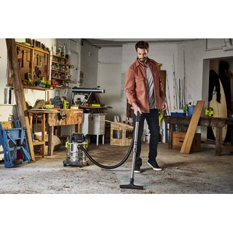  Строительный пылесос Ryobi One+ R18WDV (5133004724) 