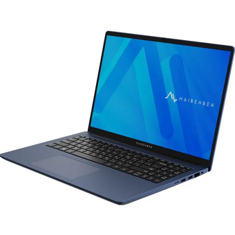  Ноутбук Maibenben M647 (M6471SB0HURE3) 16" FHD IPS, AMD R7-4800H, 8Gb, 512Gb SSD, Win11 Home, синий (мышка + коврик) 