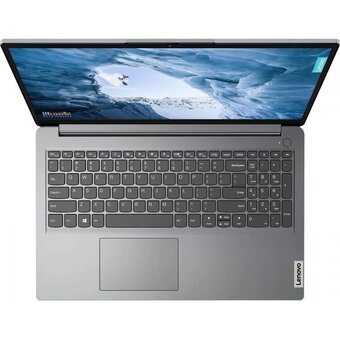  Ноутбук Lenovo IdeaPad 1 15IJL7 (82LX00D7PS) 15.6", 2024, TN, Celeron N4500 1.1ГГц, 2 ядер, 8ГБ DDR4, 256ГБ SSD, Intel UHD Graphics, без ОС серый 