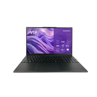  Ноутбук Hiper Workbook I151 (FWBC151-I512HR08N2FABWPG) 15.6"(1920x1080 IPS)/Intel Core i5 12450H(2Ghz)/8192Mb/256SSDGb/noDVD/Int:Intel UHD Graphics 