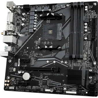  Материнская плата Gigabyte A520M DS3H AC 