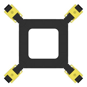  Кулер PcCooler R95-I (R95-XXNIXX-GL) Soc-1200/1700/1851 4-pin Al+Cu 95W 400gr Ret 