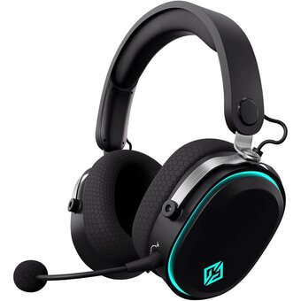  Наушники с микрофоном GMNG GG-HS405W черный/черный 