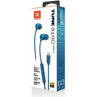  Наушники JBL Tune 310C синие JBLT310CBLU 