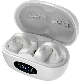 Гарнитура вкладыши A4Tech Biosong B5 TWS белый беспроводные bluetooth 