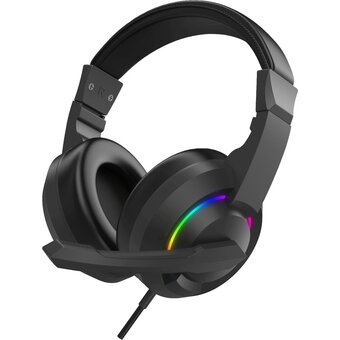  Наушники с микрофоном OKLICK HS-L315G черный 