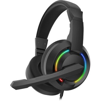  Наушники с микрофоном OKLICK HS-L315G черный 